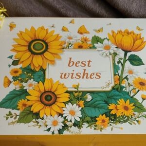 Floral Best Wishes Decorative Box